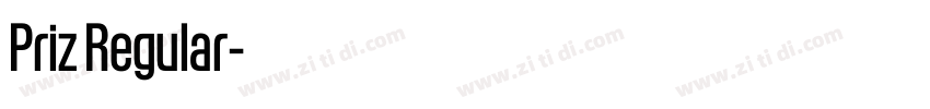 Priz Regular字体转换 Priz Regular字体转换